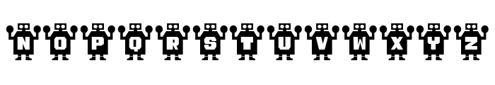 Robot Smart Font UPPERCASE