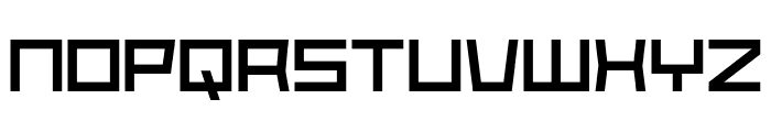 Robotics Galactus Bold Font LOWERCASE
