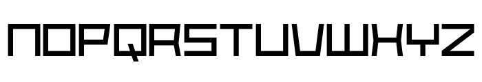Robotics Galactus Font LOWERCASE