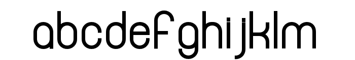 Robust bold Font LOWERCASE