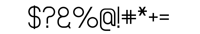 Robust medium Font OTHER CHARS