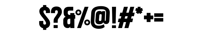 Rocaforma Bold Font OTHER CHARS
