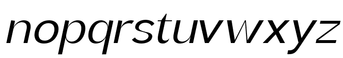 Rochas Regular Italic Font LOWERCASE