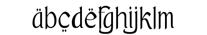 RochayatiRegular Font LOWERCASE