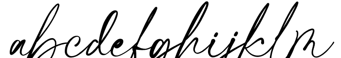 Rochetha Signature Font LOWERCASE