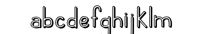 Rock Beach Font LOWERCASE