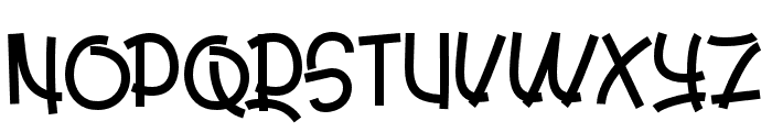 Rock-Regular Font UPPERCASE