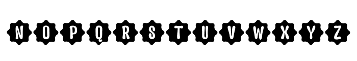 RockStar Star Font UPPERCASE