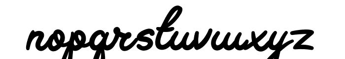 Rockabilly Romance Font LOWERCASE