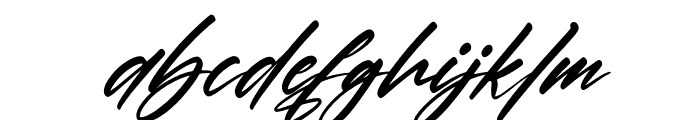 Rockchild California Italic Font LOWERCASE