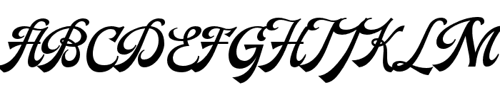 Rockeflea-Regular Font UPPERCASE