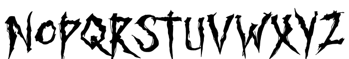 Rocker Tantrum Regular Font UPPERCASE