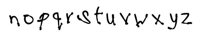 Rockers Signature Regular Font LOWERCASE