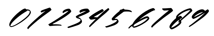Rockesta Brush Italic Font OTHER CHARS