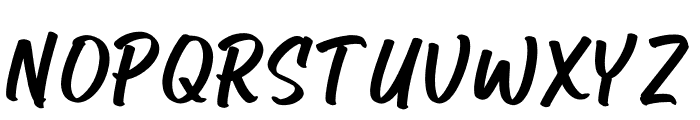 Rockesta Font UPPERCASE