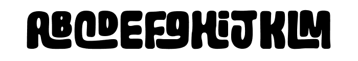 Rocket Raccoon Regular Font UPPERCASE