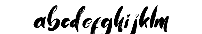 Rocket Ranger Italic Font LOWERCASE