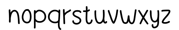 Rocket star Oo Regular Font LOWERCASE