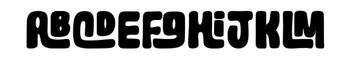 RocketRaccoon-Regular Font UPPERCASE