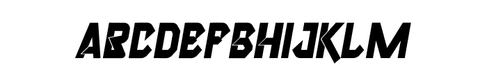 RocketSpin Font UPPERCASE