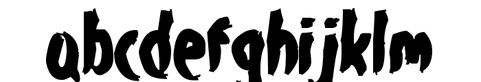 Rocketry Font LOWERCASE