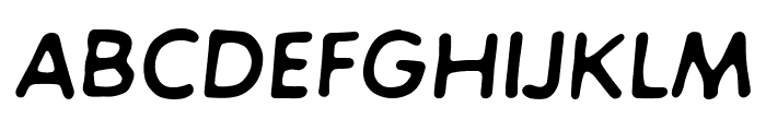 Rockford Italic Bold Font LOWERCASE