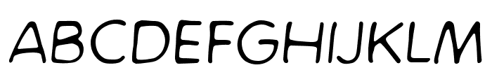 Rockford Italic Thin Font LOWERCASE