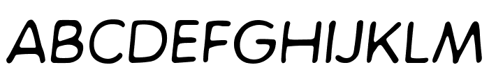Rockford Italic Font LOWERCASE