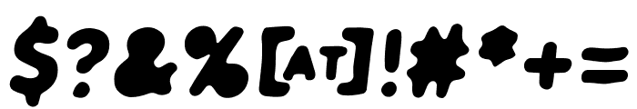 RockfordBlackoutItalic-Black Font OTHER CHARS
