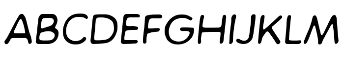 RockfordItalic Font LOWERCASE