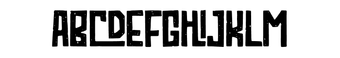 Rockforge Aged Font LOWERCASE