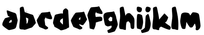 Rockgan Font LOWERCASE