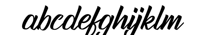 Rockhead Script Font LOWERCASE