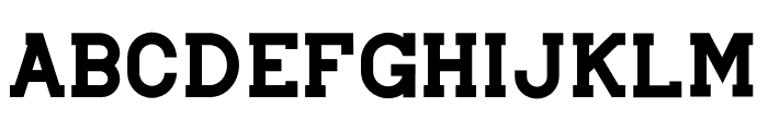 Rockhead Slab Font LOWERCASE