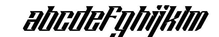 RockinPistons-Slanted Font LOWERCASE