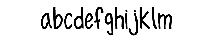 RockingChair-Regular Font LOWERCASE