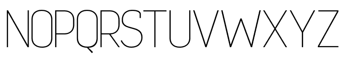 Rocklesto Thin Font LOWERCASE