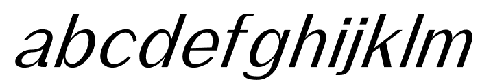 Rockley Regular Italic Font LOWERCASE