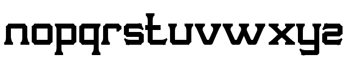 Rocklie Regular Font LOWERCASE