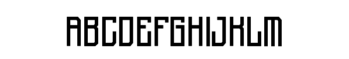 RockmanRegular Font UPPERCASE