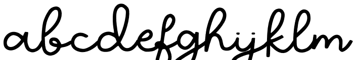 Rockmelon Font LOWERCASE