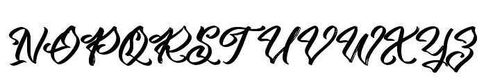 Rockway Font UPPERCASE
