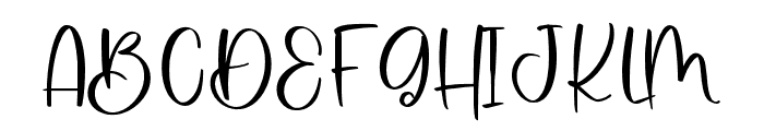 RockwishRegular Font UPPERCASE