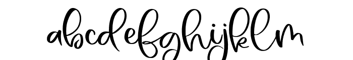 RockwishRegular Font LOWERCASE