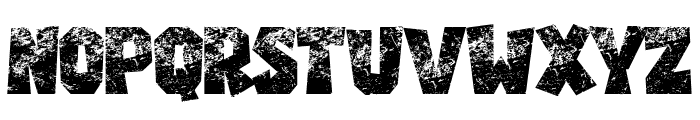 Rocky Grunge Font LOWERCASE