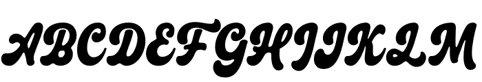 Rodeos Font UPPERCASE