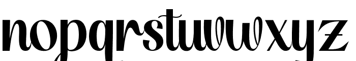 RodertaAston Font LOWERCASE