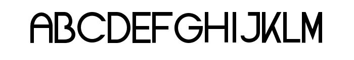 Rodgersian-Regular Font UPPERCASE