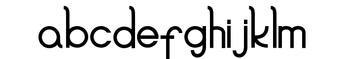 Rodgersian-Regular Font LOWERCASE