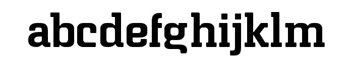 Rodian Serif Bold Font LOWERCASE
